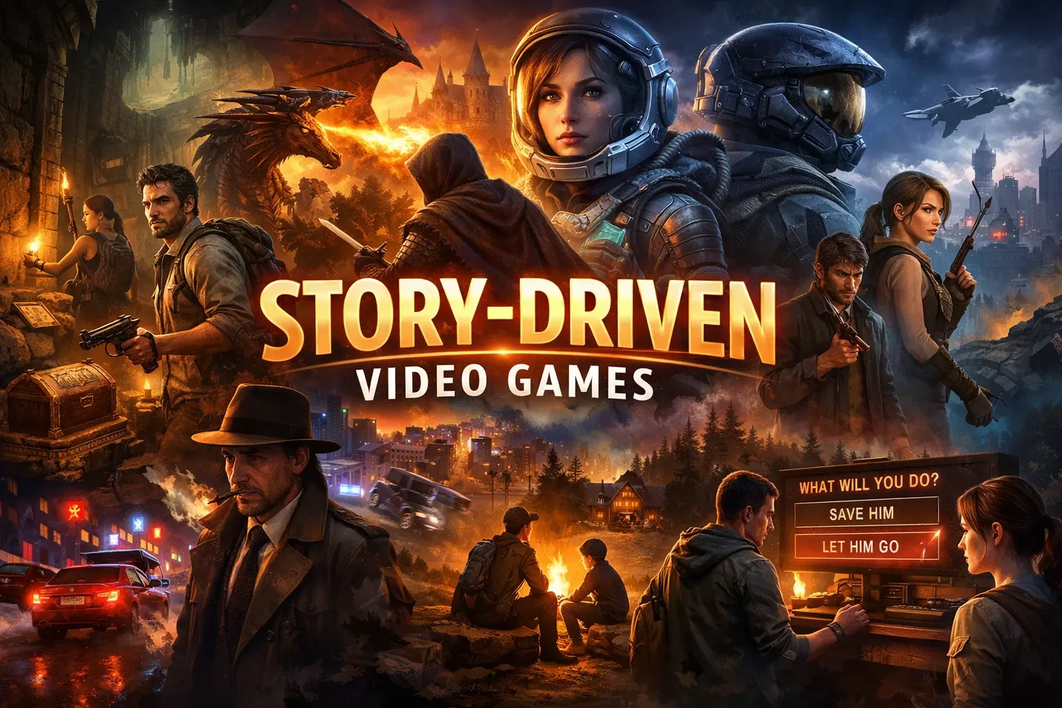Story-Driven Games That Feel Like Movies: The New Cinema of Interaction